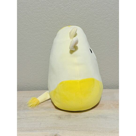 NEW Squishmallows 11” Dagmar The Yellow Lemon Cow Plush Stuffed Animal 2024 - Picture 4 of 6